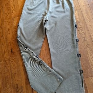 Together size 10 dress slacks leather side detail